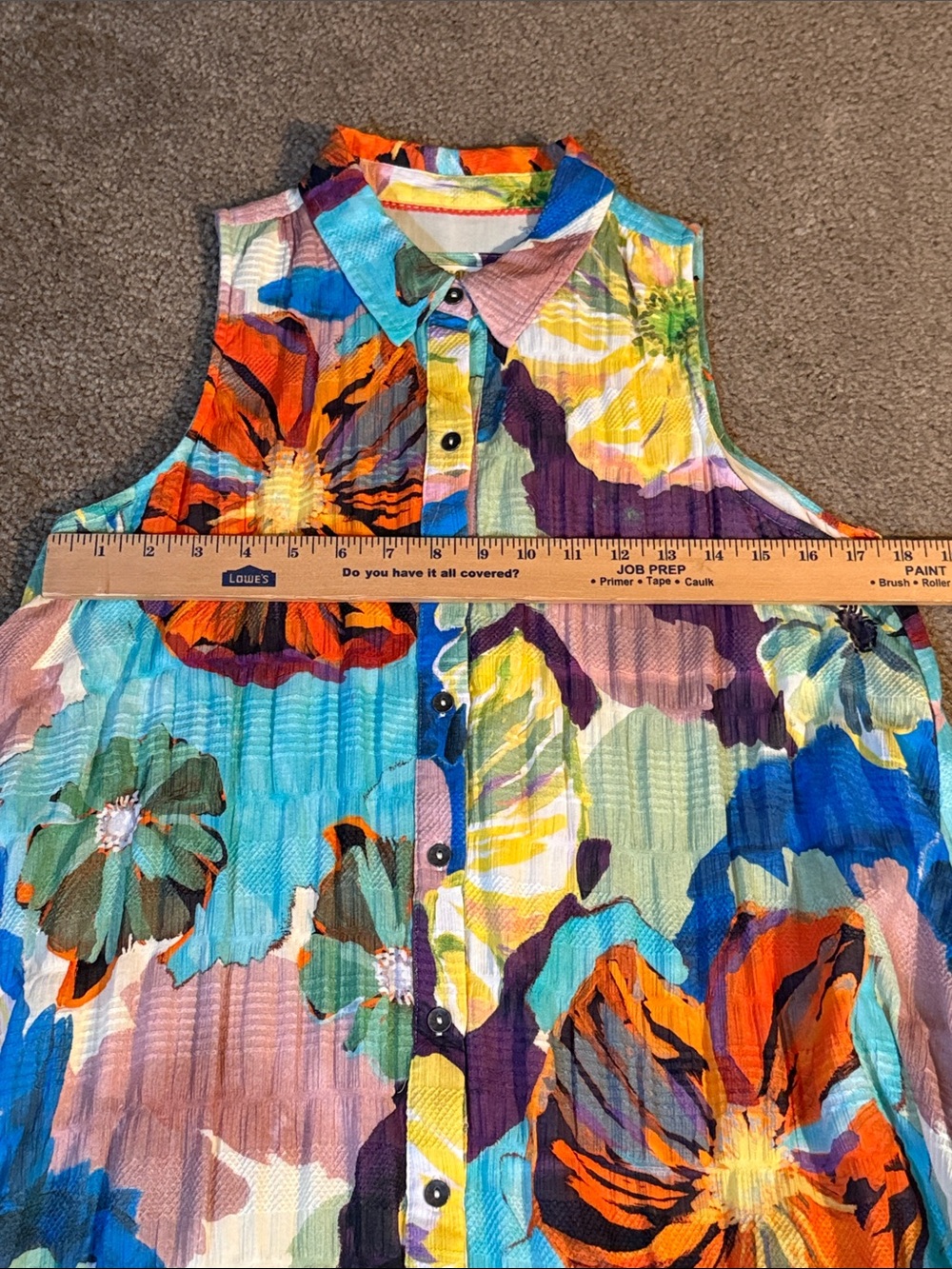 Maeve by Anthropologie Sleeveless Floral Midi Dress in multi color floral print - Picture 3 of 12